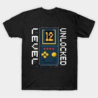 LEVEL 12 UNLOCKED GAMING LOVERS T-Shirt